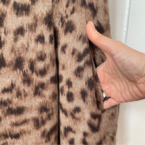 Moschino Wool Animal Print Sleeveless Dress - Picture 4 of 16